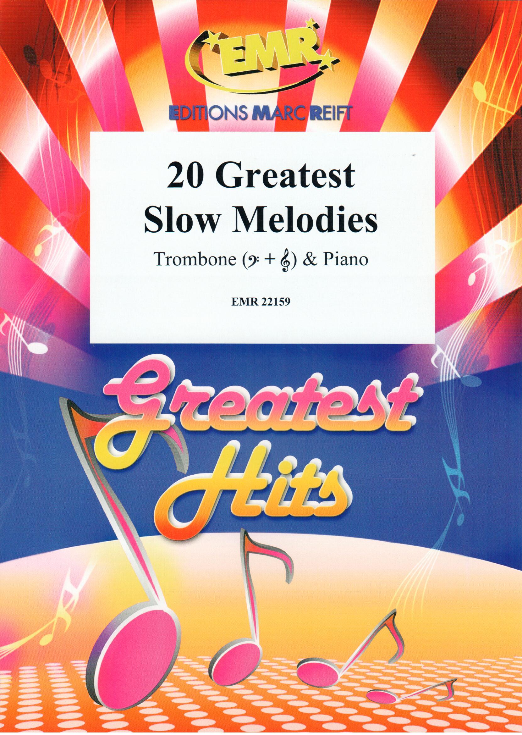 20 GREATEST SLOW MELODIES, SOLOS - Trombone