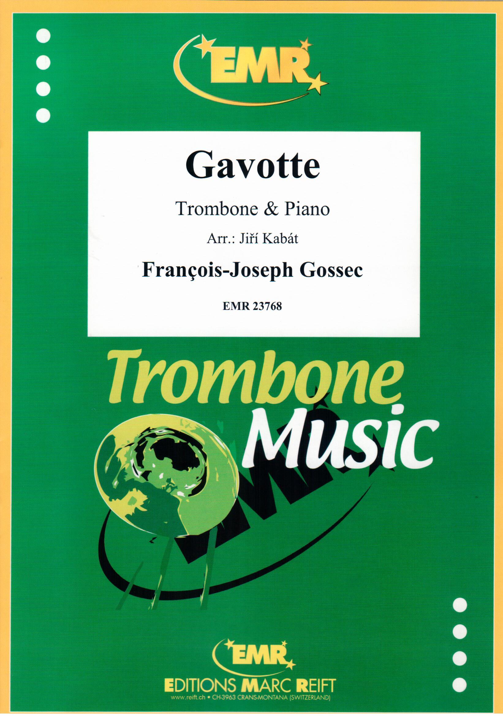 GAVOTTE, SOLOS - Trombone