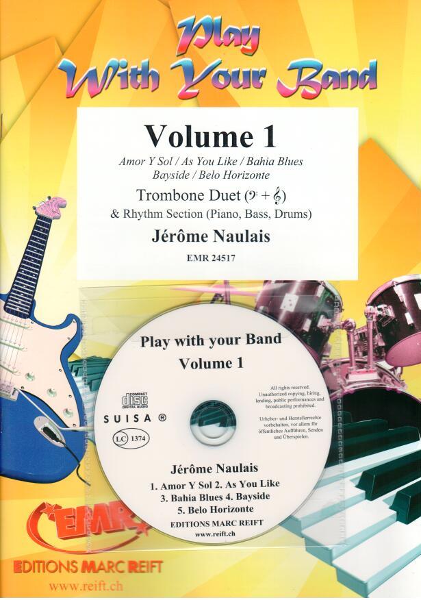 PLAY WITH YOUR BAND VOLUME 1, SOLOS - Trombone