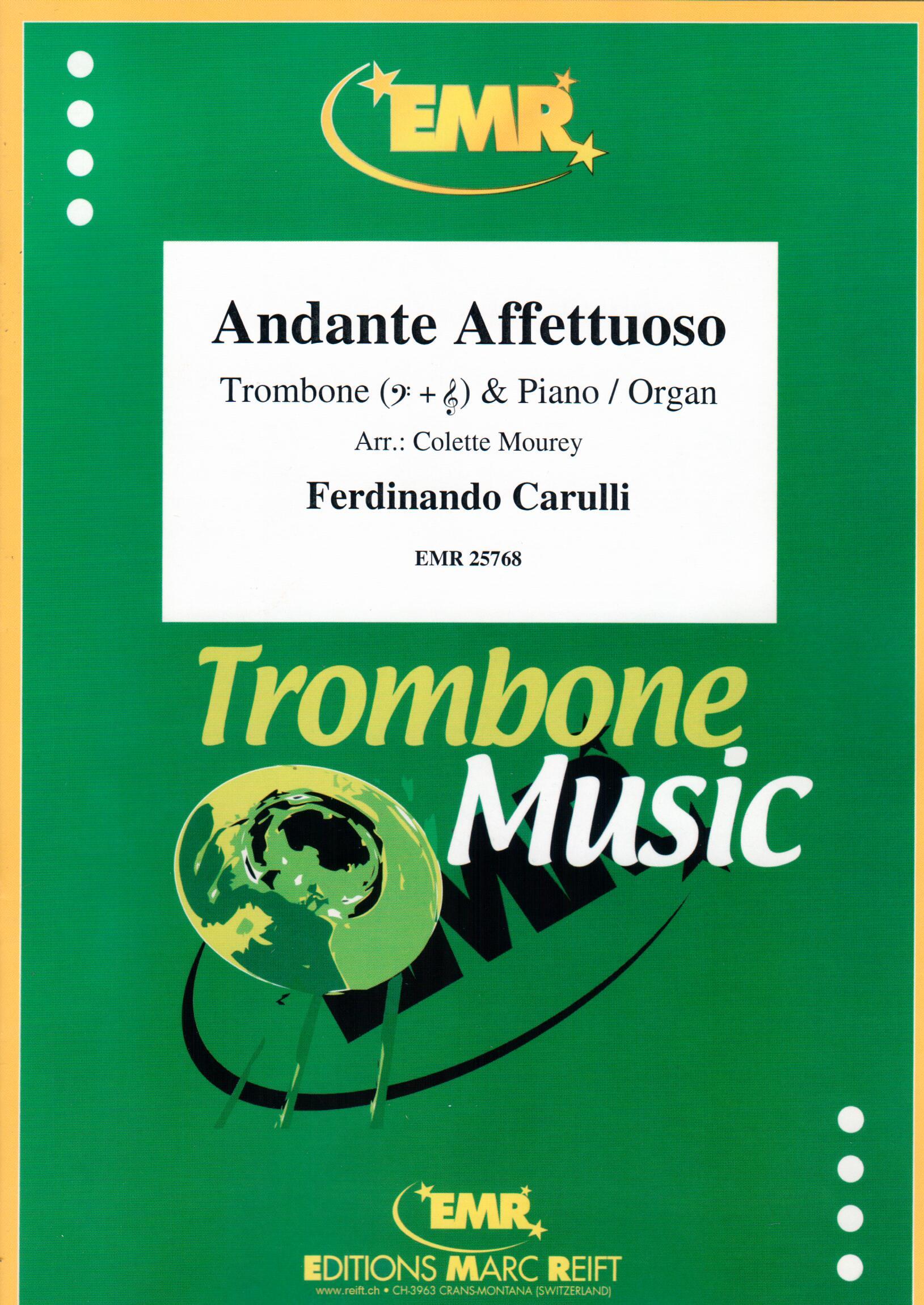 ANDANTE AFFETTUOSO, SOLOS - Trombone