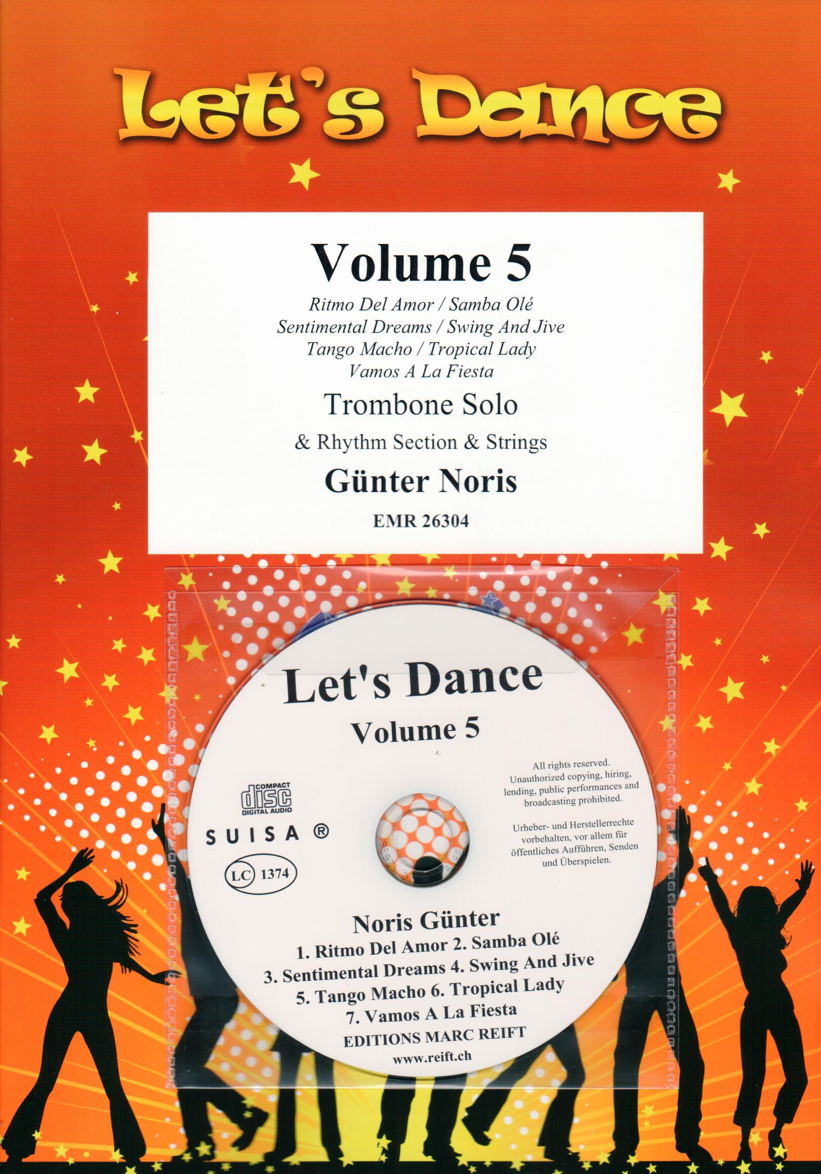LET'S DANCE VOLUME 5, SOLOS - Trombone