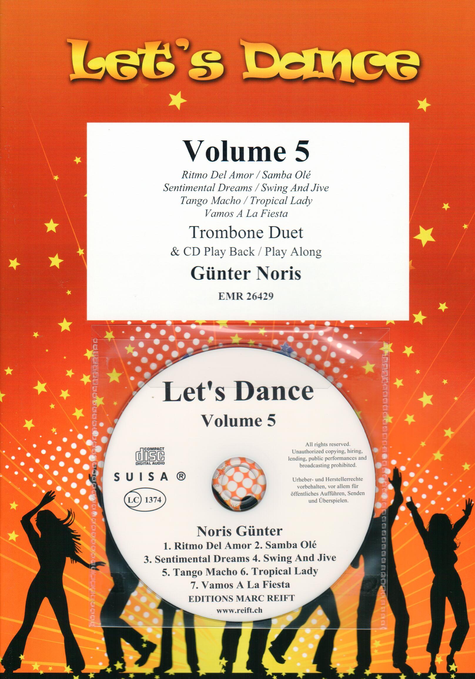 LET'S DANCE VOLUME 5, SOLOS - Trombone