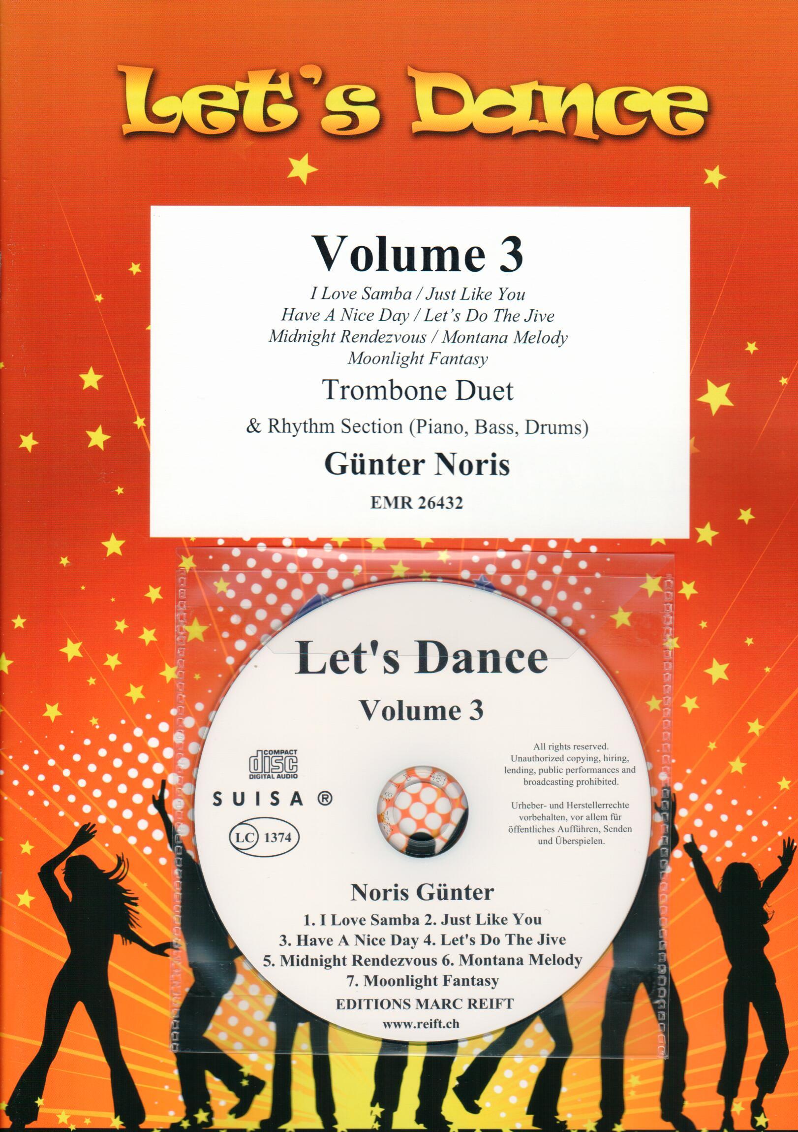 LET'S DANCE VOLUME 3, SOLOS - Trombone