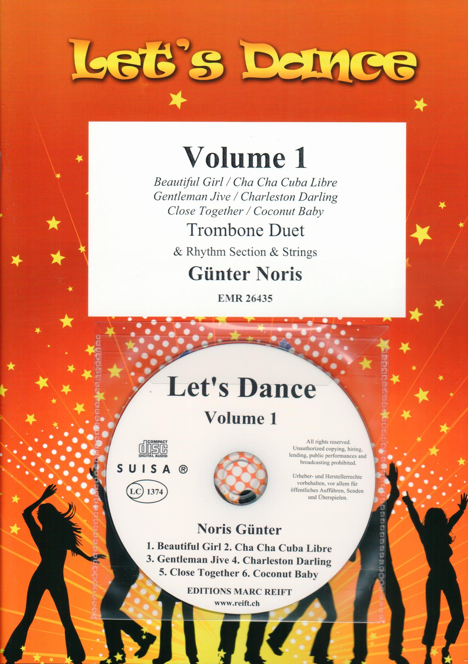 LET'S DANCE VOLUME 1, SOLOS - Trombone