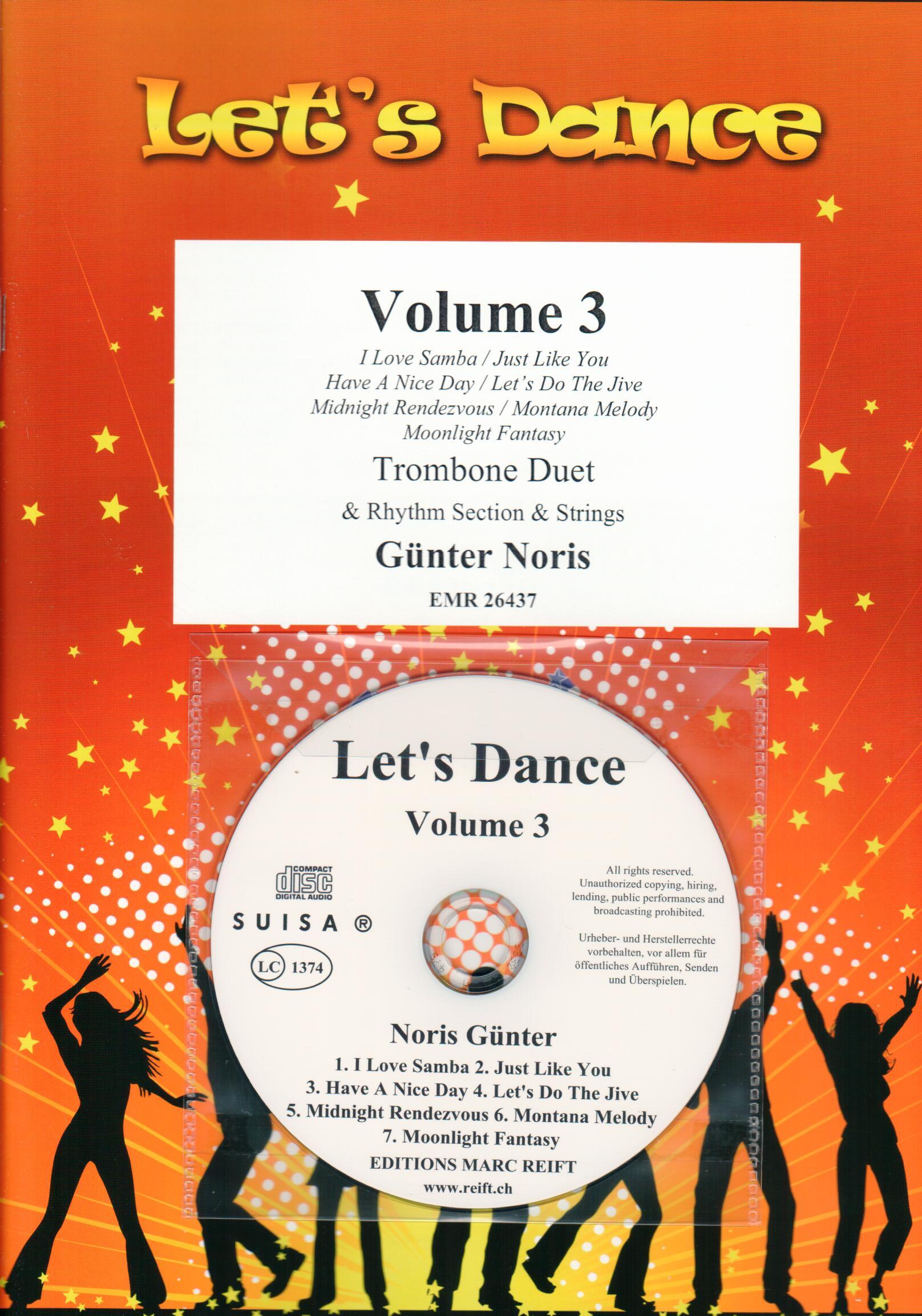 LET'S DANCE VOLUME 3, SOLOS - Trombone