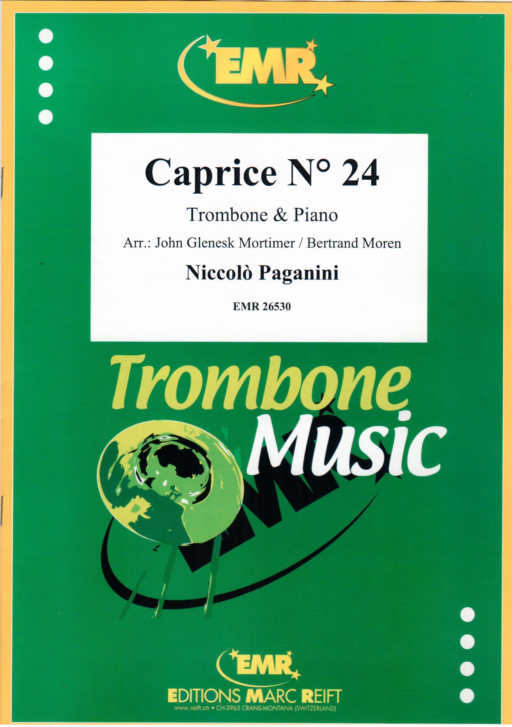 CAPRICE N° 24, SOLOS - Trombone
