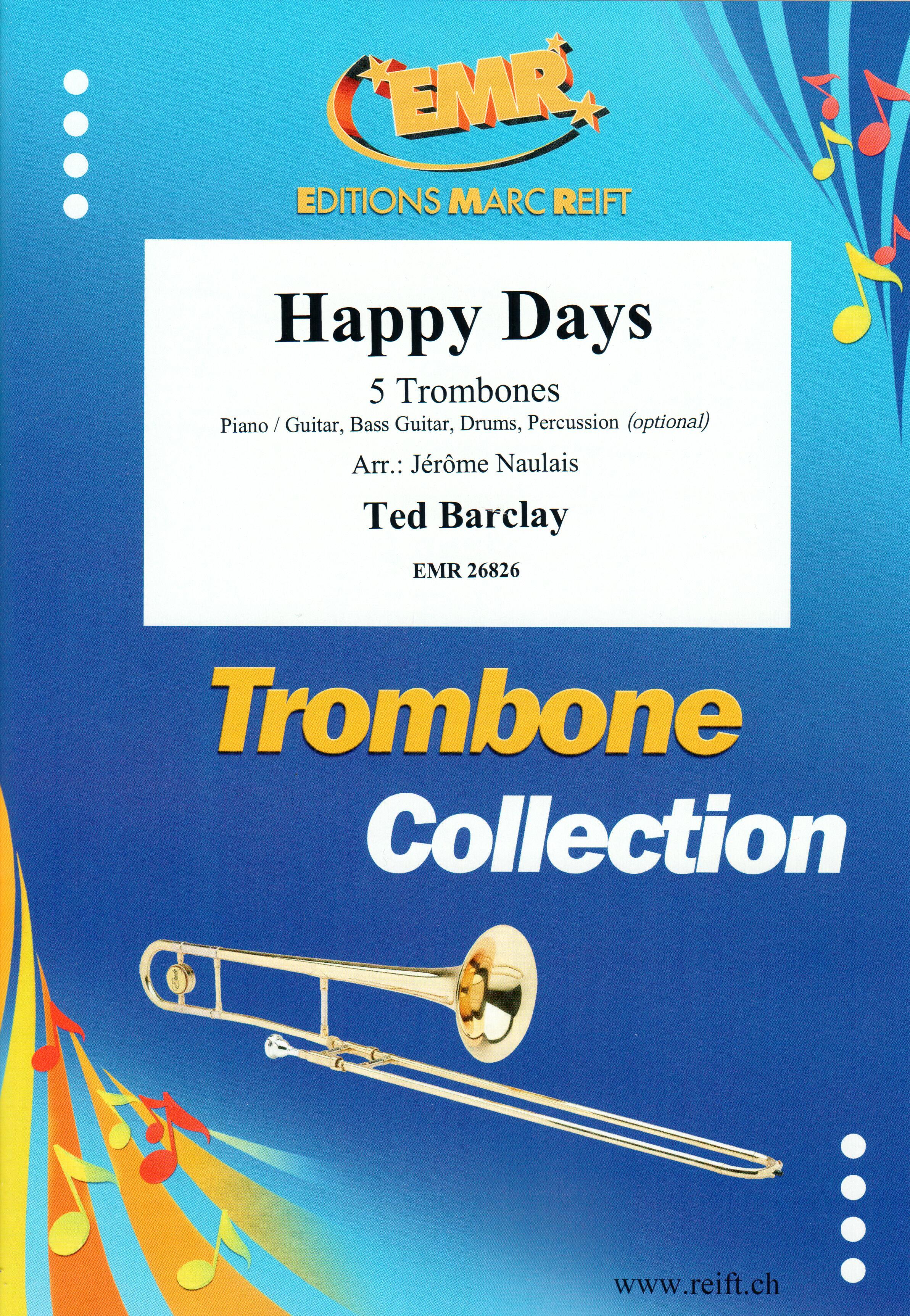 HAPPY DAYS, SOLOS - Trombone