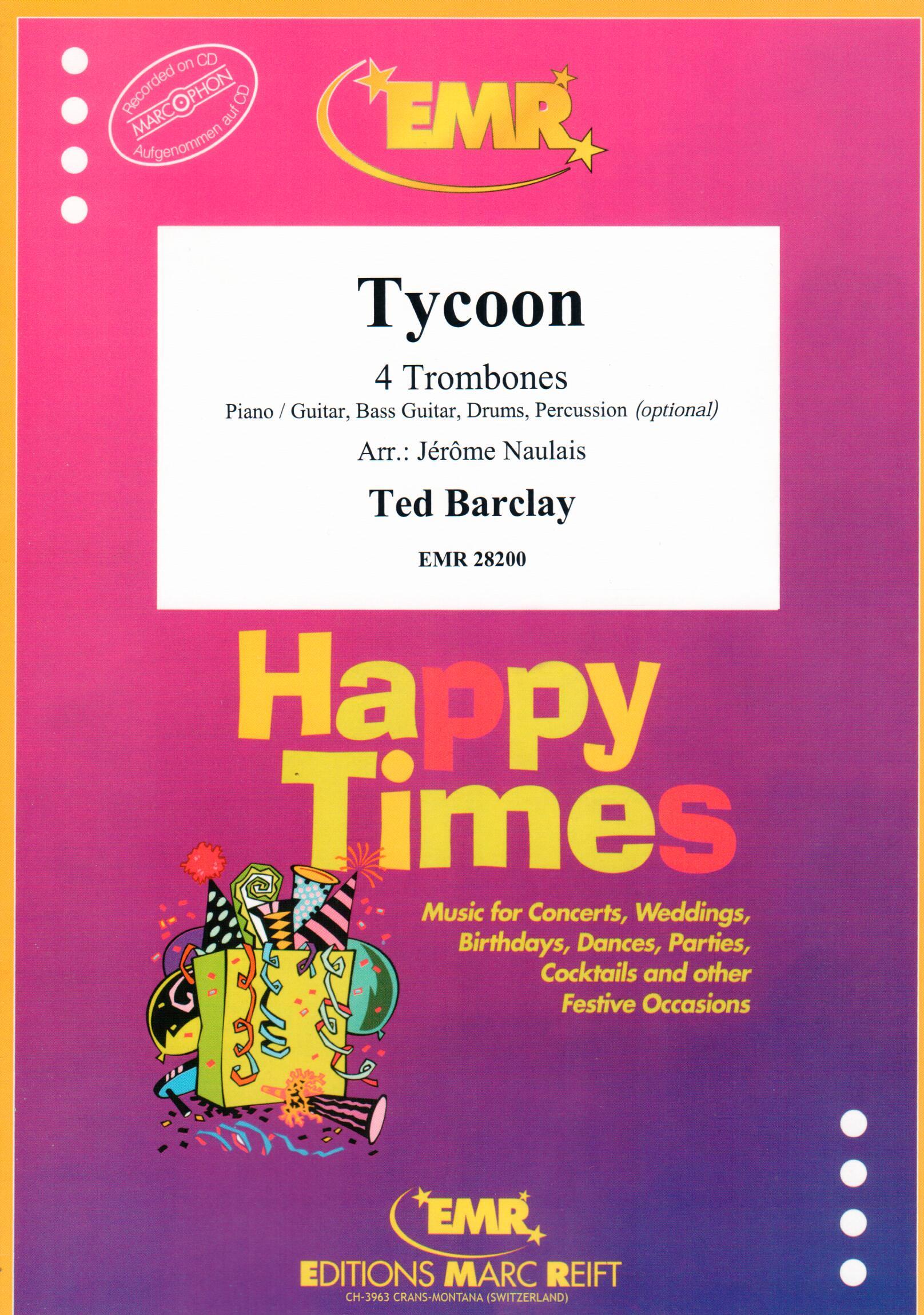 TYCOON, SOLOS - Trombone