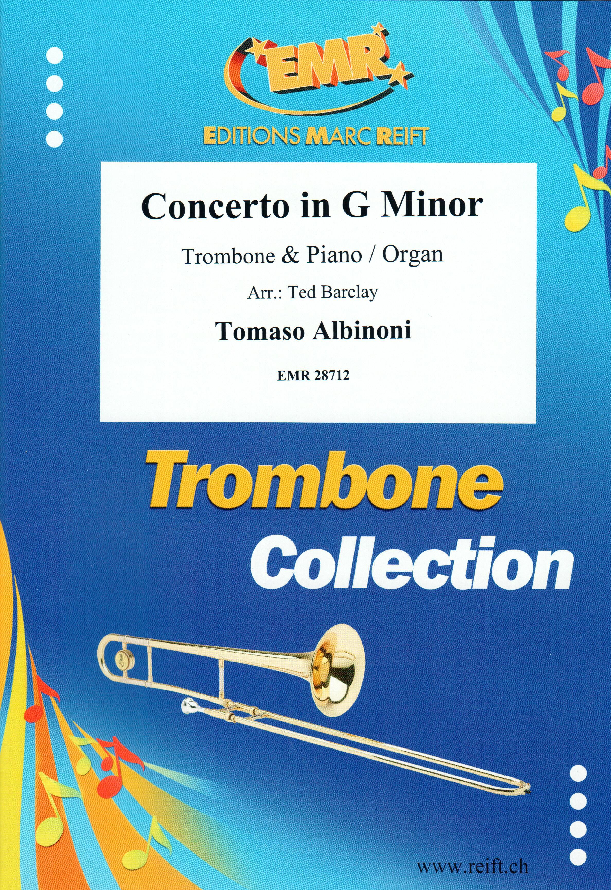 CONCERTO IN G MINOR, SOLOS - Trombone