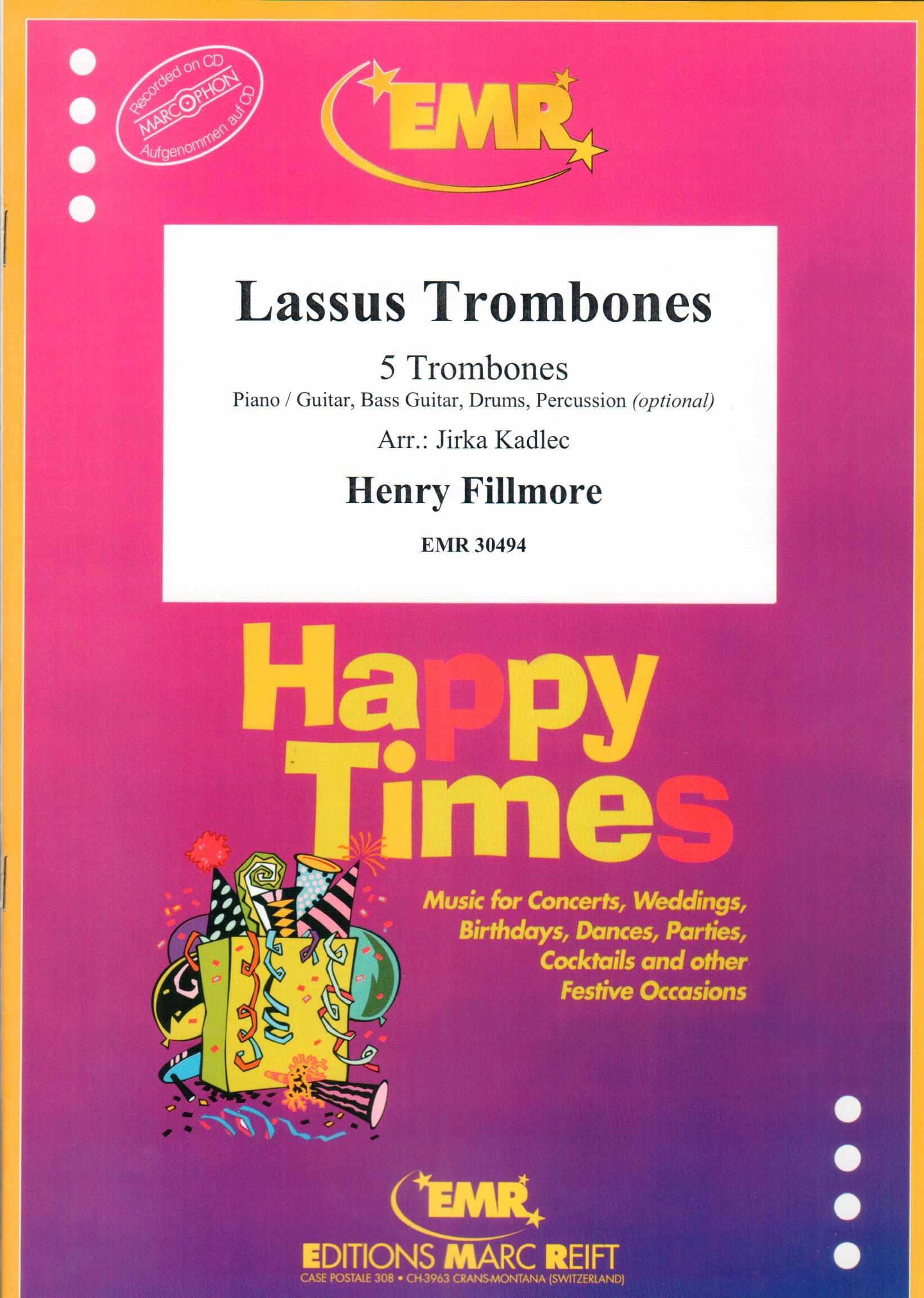 LASSUS TROMBONES, SOLOS - Trombone