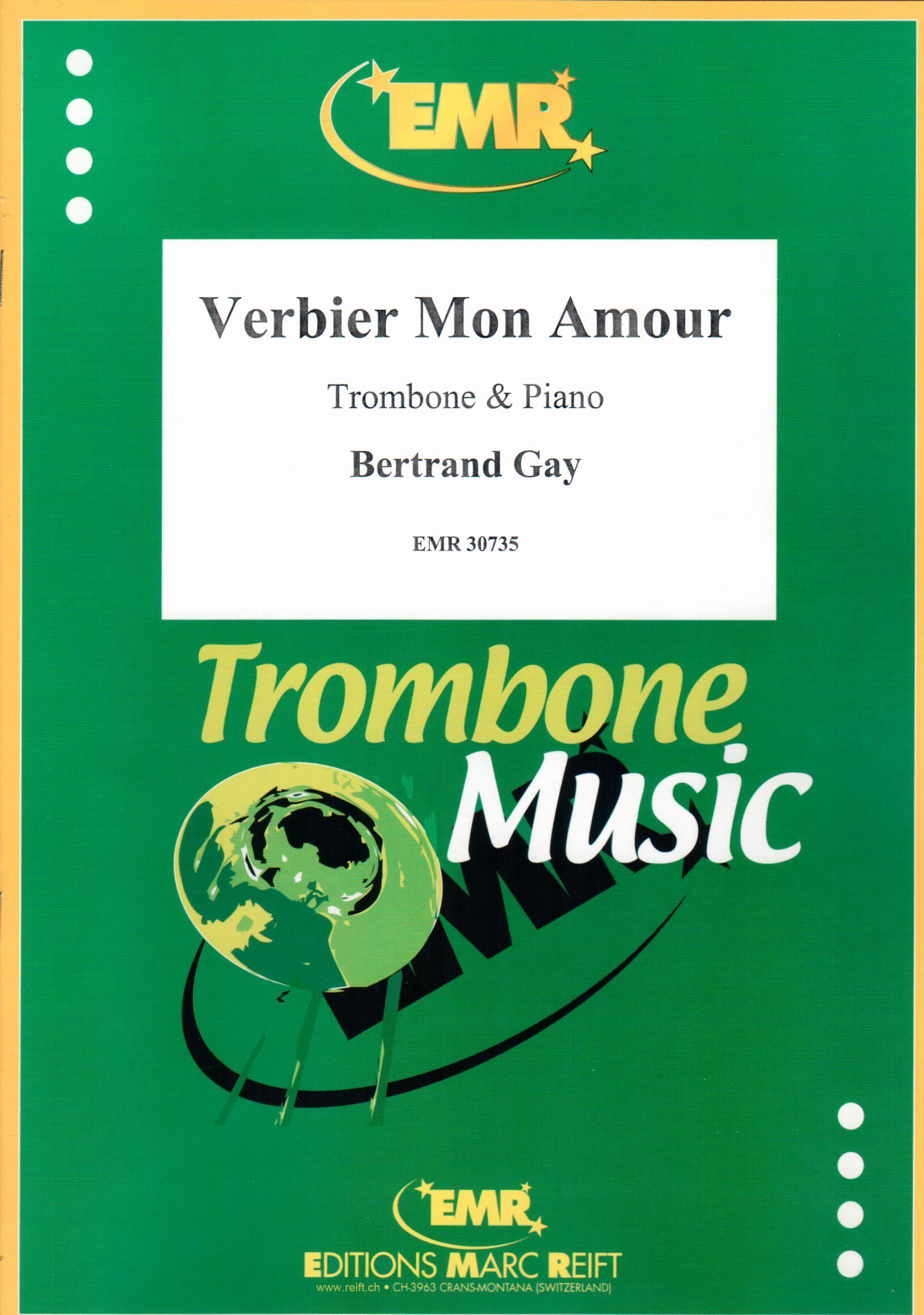VERBIER MON AMOUR, SOLOS - Trombone