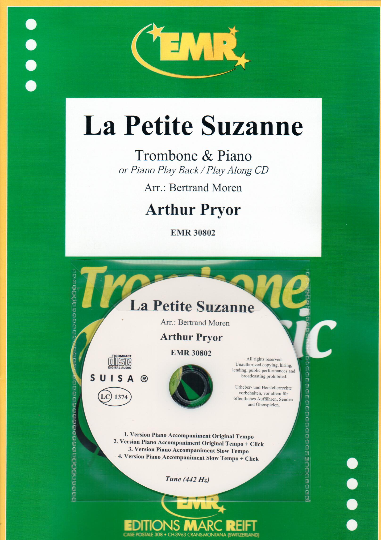 LA PETITE SUZANNE - Trombone & Piano, SOLOS - Trombone