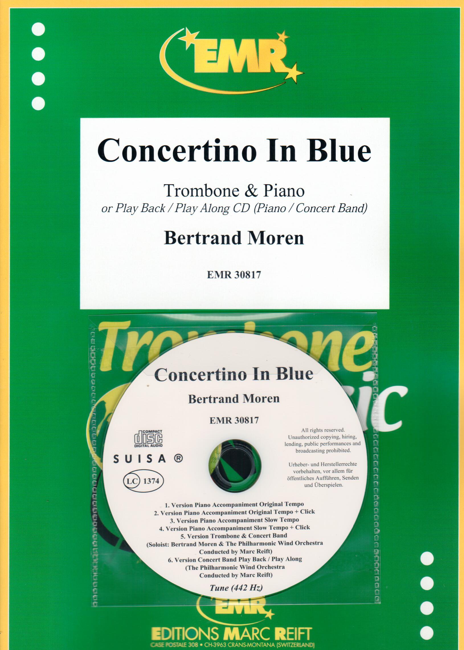 CONCERTINO IN BLUE, SOLOS - Trombone
