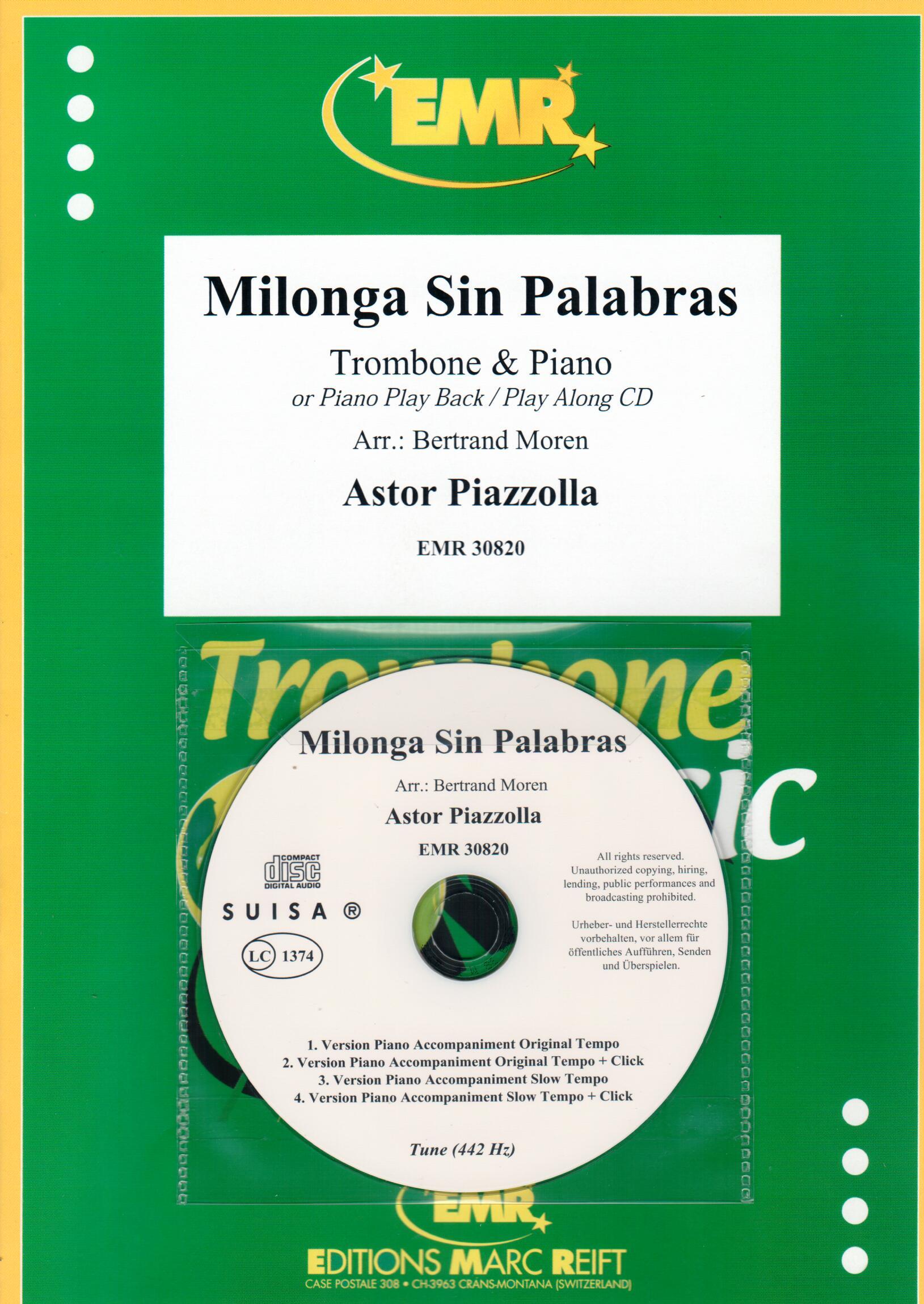 MILONGA SIN PALABRAS, SOLOS - Trombone