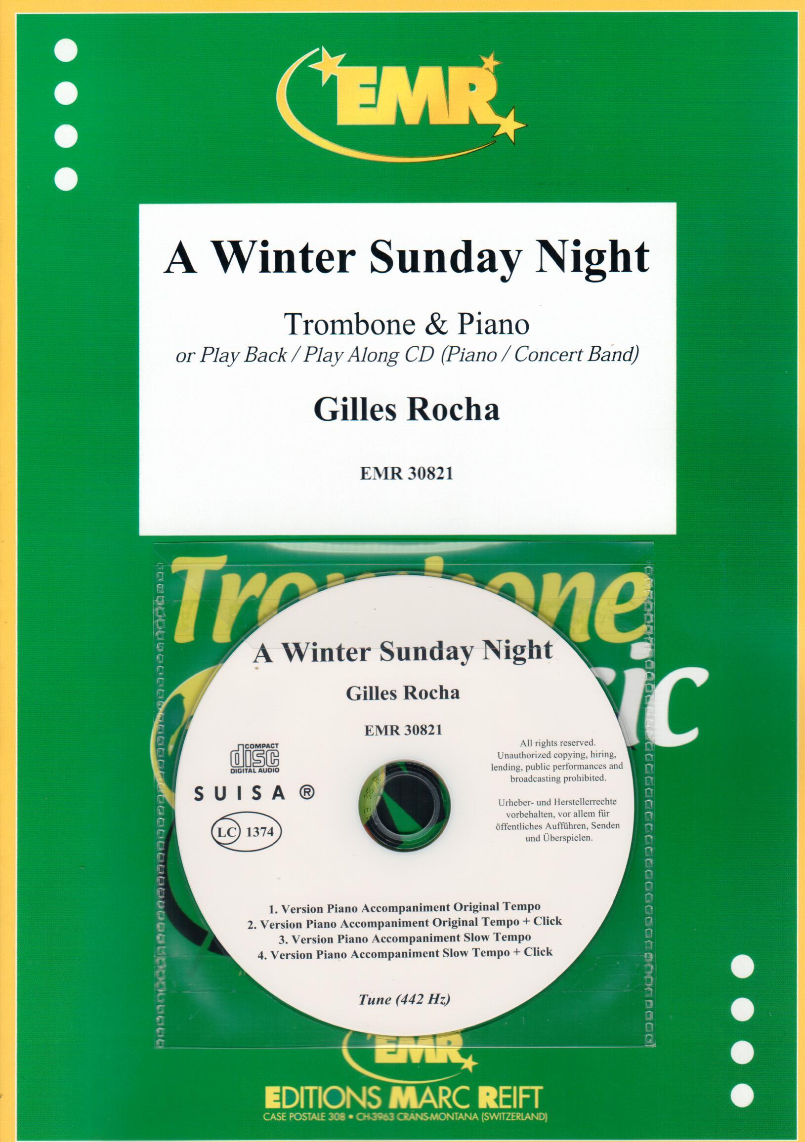 A WINTER SUNDAY NIGHT, SOLOS - Trombone