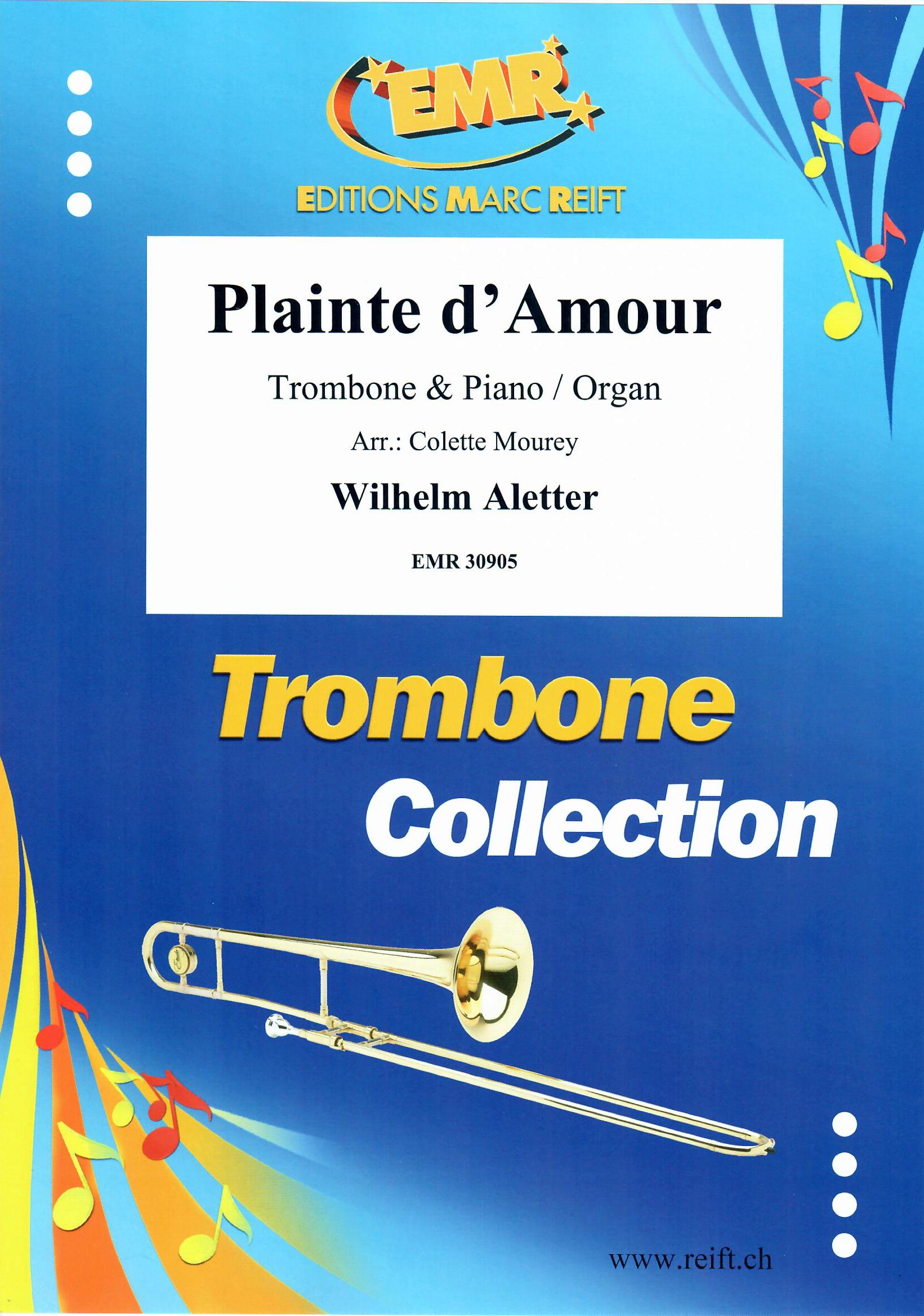 PLAINTE D'AMOUR, SOLOS - Trombone