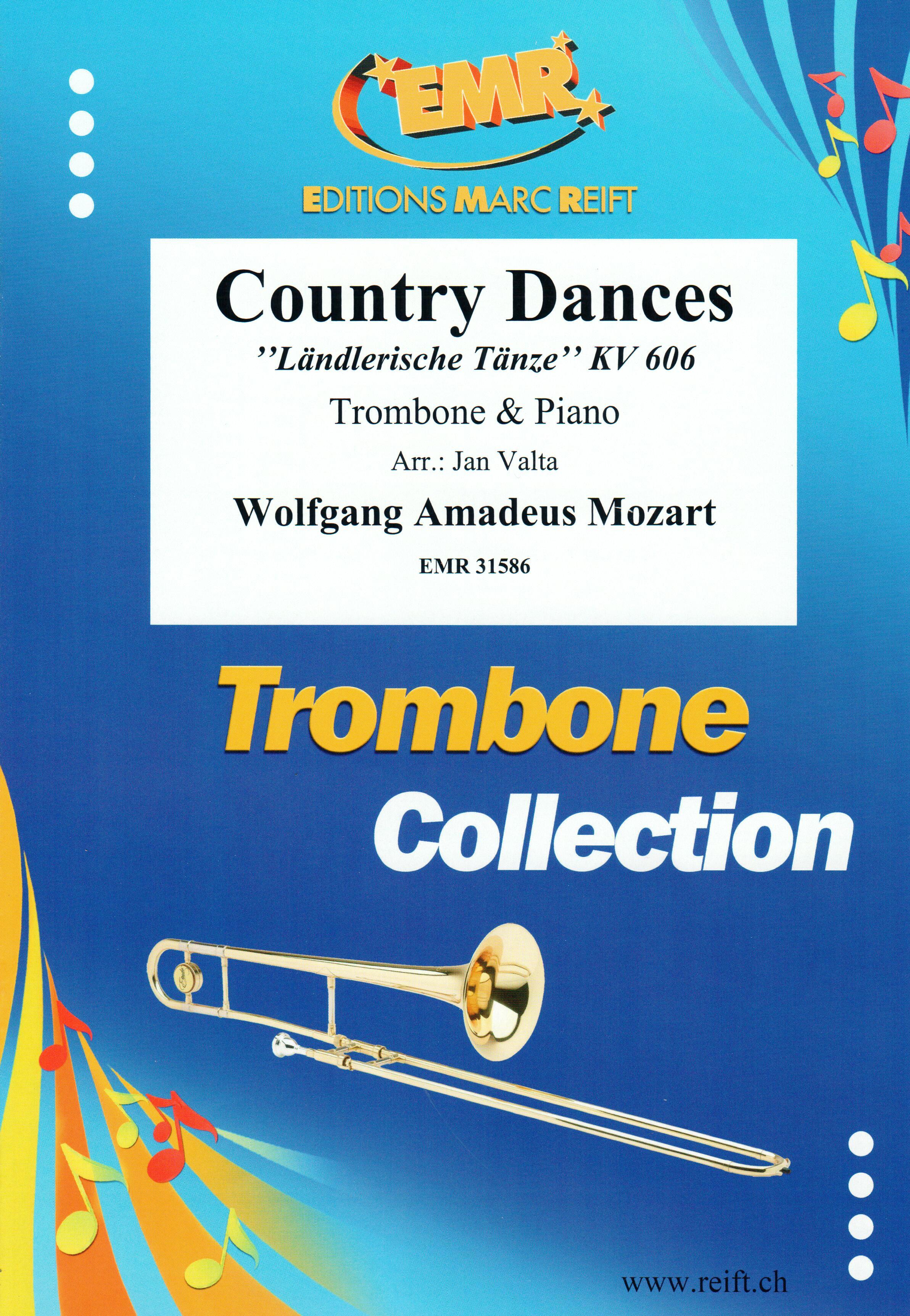 COUNTRY DANCES, SOLOS - Trombone