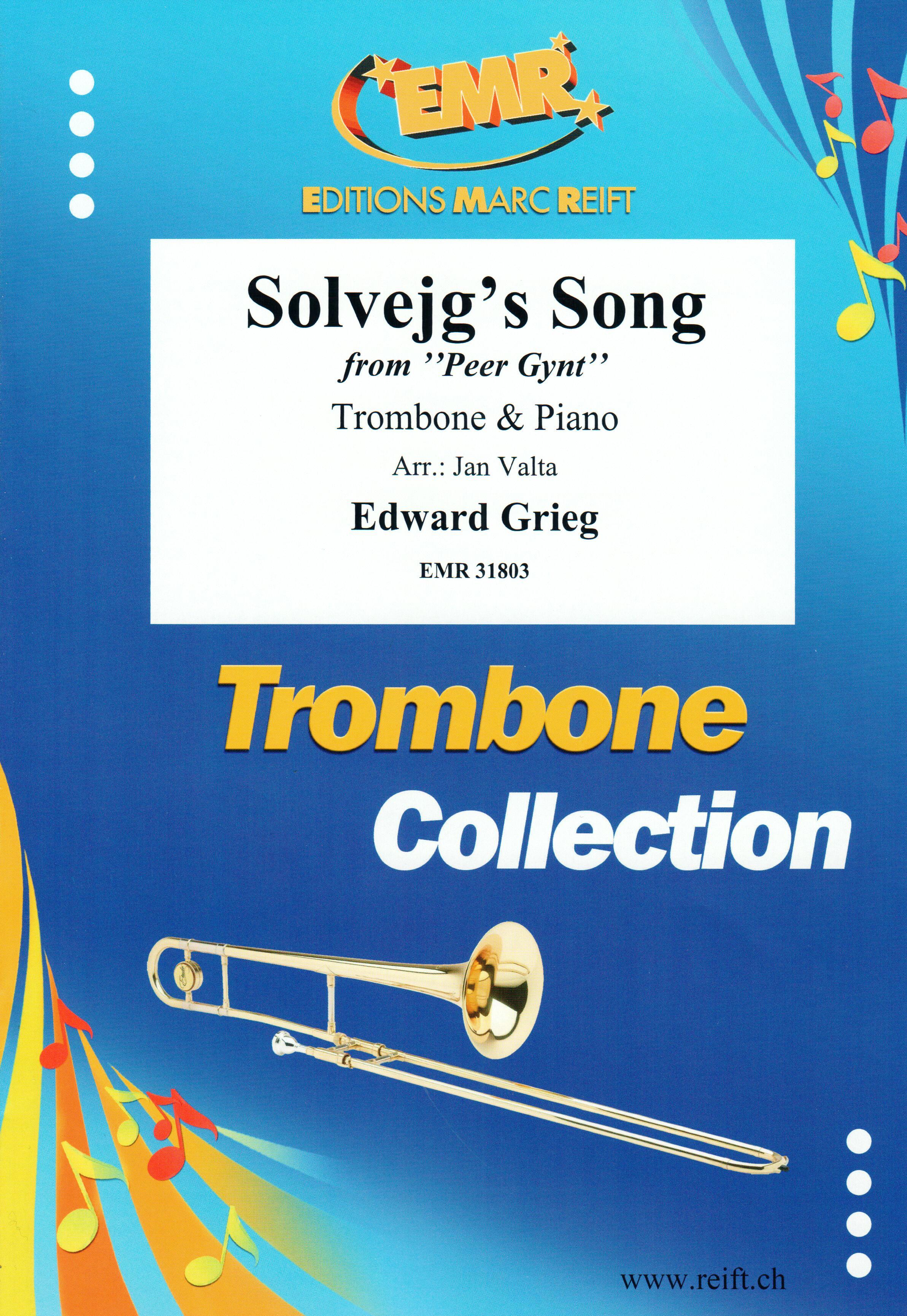 SOLVEJG'S SONG, SOLOS - Trombone