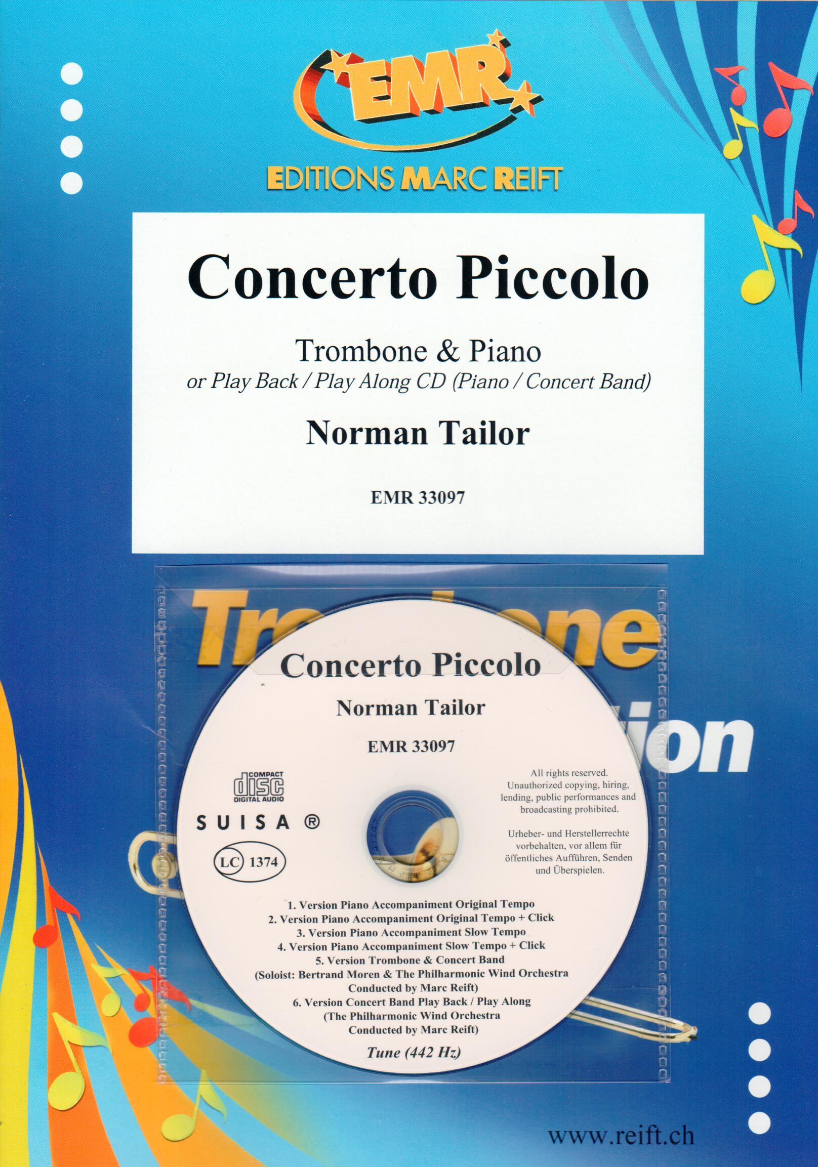 CONCERTO PICCOLO, SOLOS - Trombone