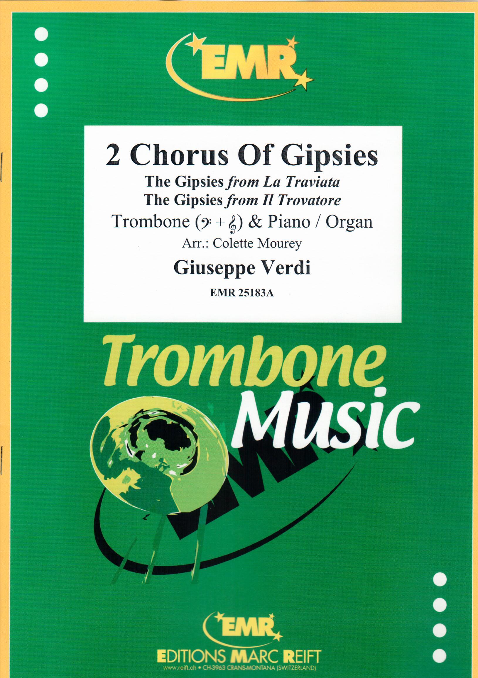 2 CHORUS OF GIPSIES, SOLOS - Trombone