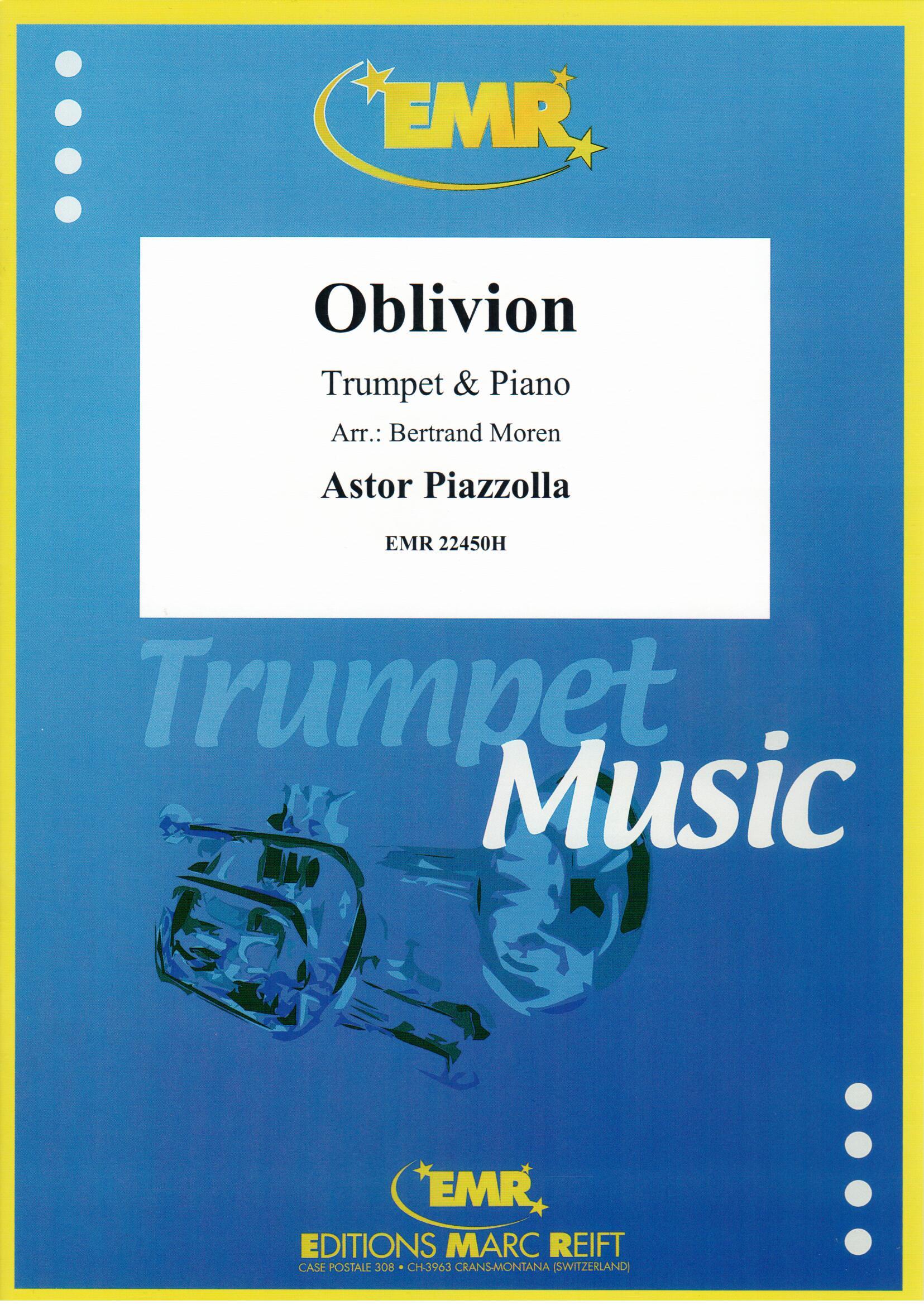 OBLIVION, SOLOS - B♭. Cornet/Trumpet with Piano