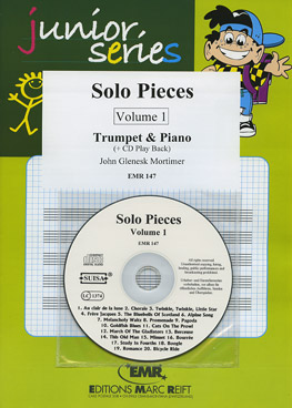 SOLO PIECES VOL. 1, SOLOS - B♭. Cornet/Trumpet with Piano