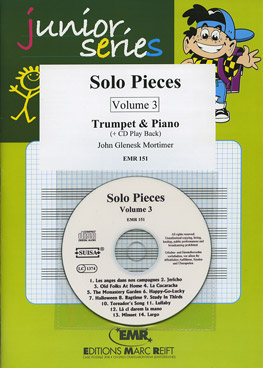 SOLO PIECES VOL. 3, SOLOS - B♭. Cornet/Trumpet with Piano
