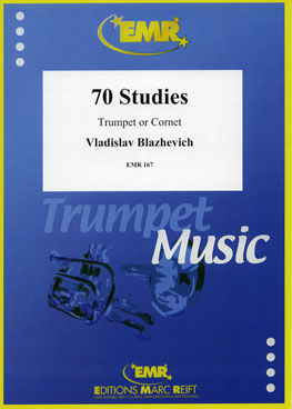 70 STUDIES, SOLOS - B♭. Cornet/Trumpet with Piano