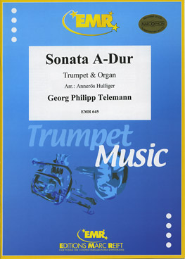 SONATA A-DUR, SOLOS - B♭. Cornet/Trumpet with Piano