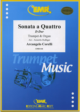 SONATA A QUATTRO D-DUR, SOLOS - B♭. Cornet/Trumpet with Piano