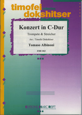 KONZERT C-DUR, SOLOS - B♭. Cornet/Trumpet with Piano