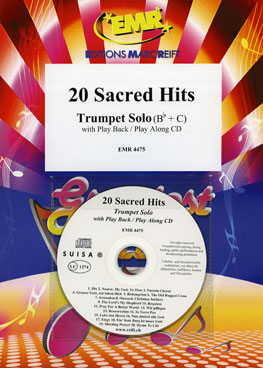 20 SACRED HITS, SOLOS - B♭. Cornet/Trumpet with Piano