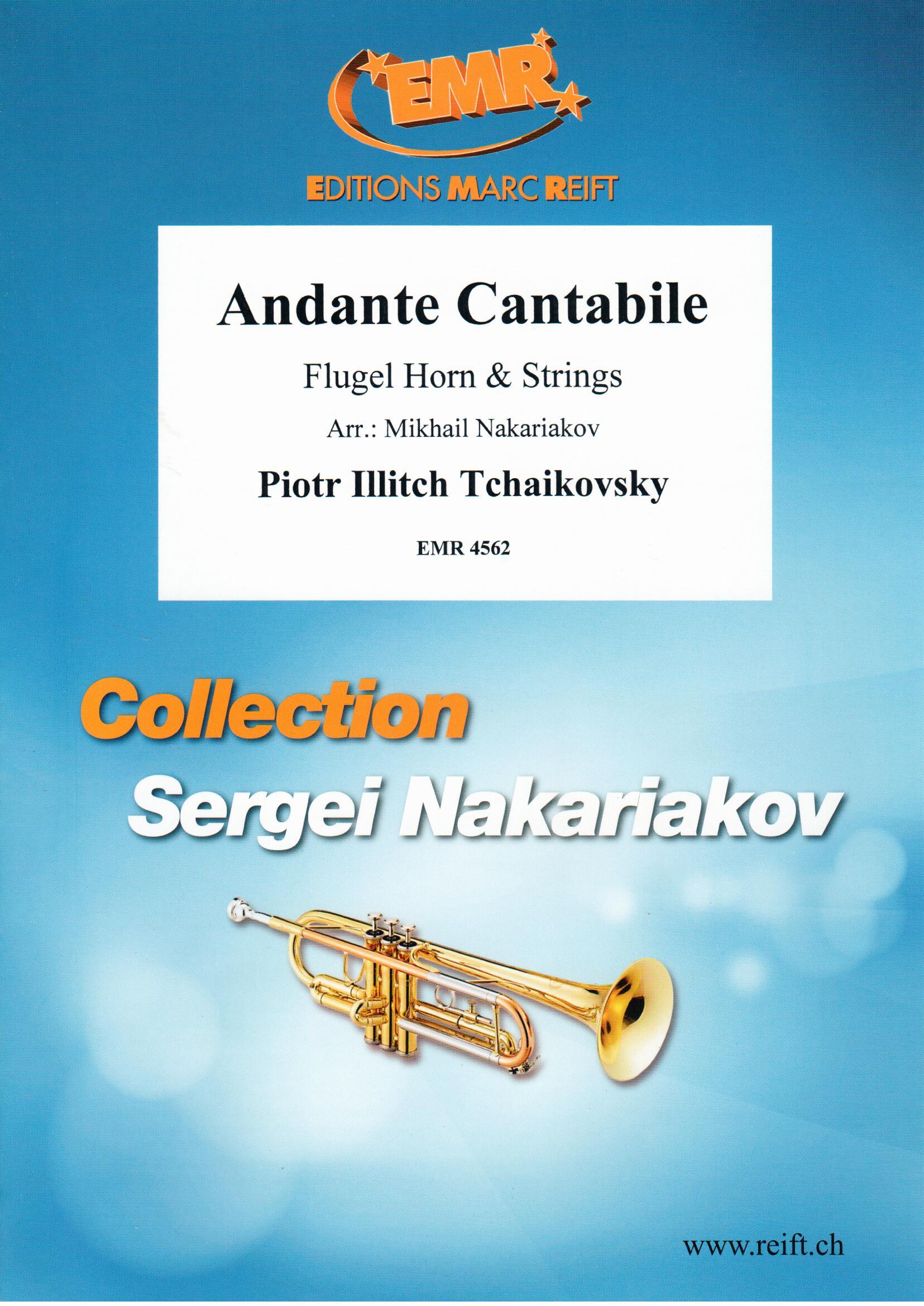 ANDANTE CANTABILE, SOLOS - B♭. Cornet/Trumpet with Piano