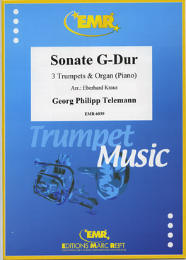 SONATE G-DUR, SOLOS - B♭. Cornet/Trumpet with Piano