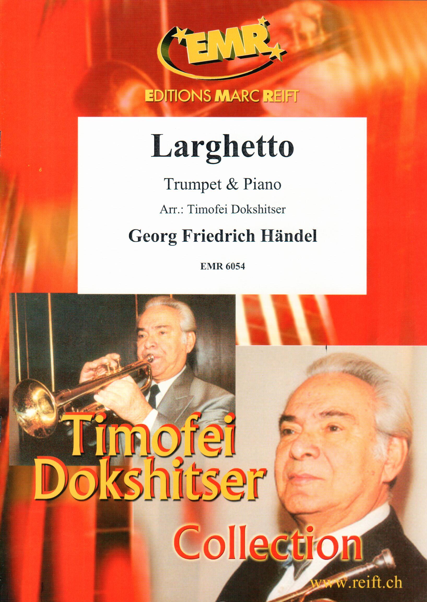 LARGHETTO, SOLOS - B♭. Cornet/Trumpet with Piano
