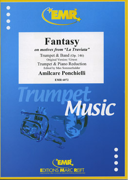 FANTASY ON MOTIVES FROM LA TRAVIATA, SOLOS - B♭. Cornet/Trumpet with Piano