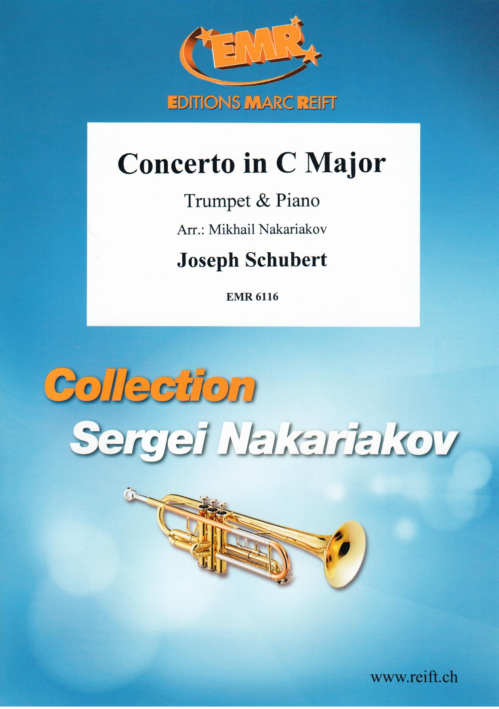 CONCERTO IN C MAJOR, SOLOS - B♭. Cornet/Trumpet with Piano