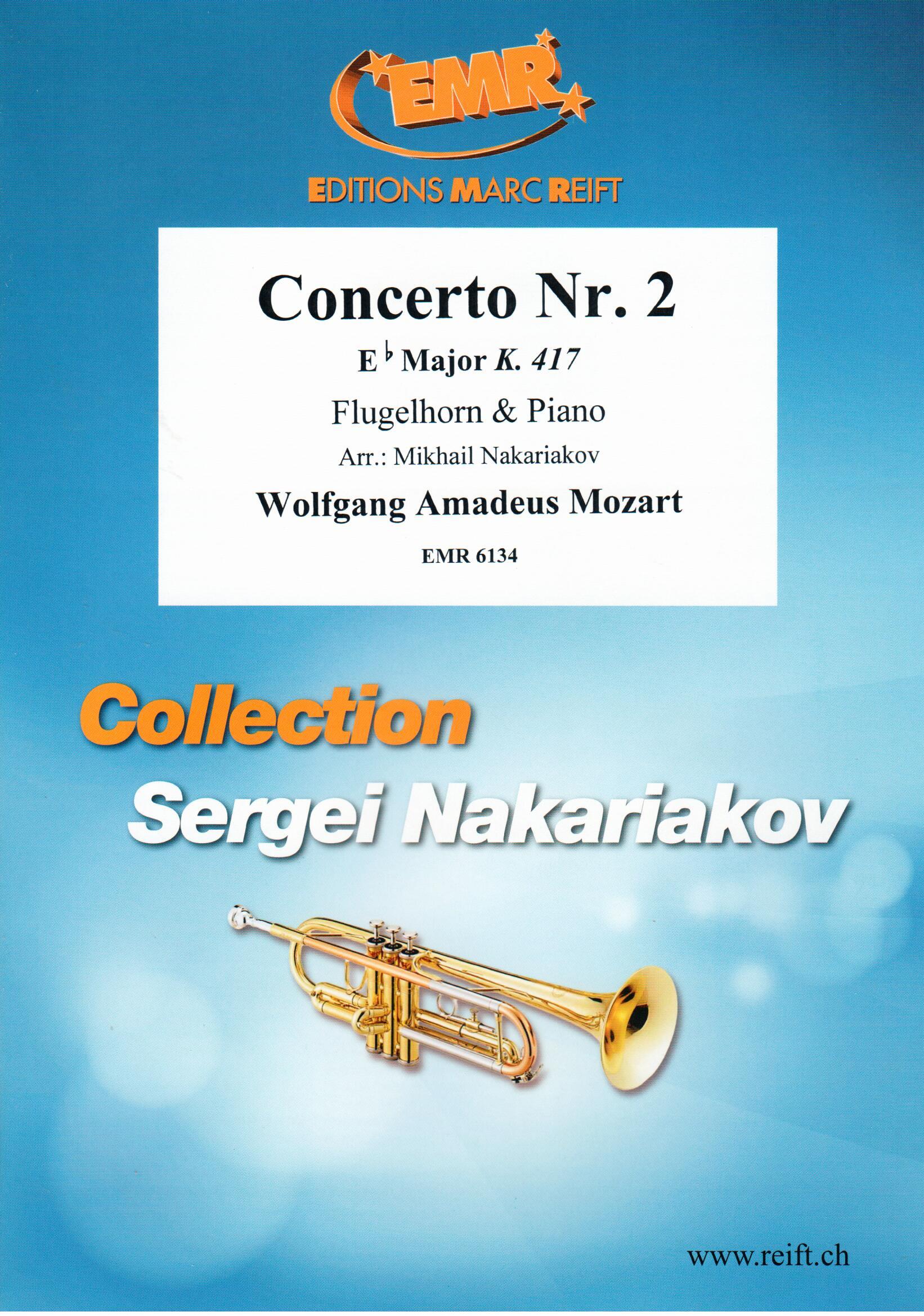 CONCERTO NR. 2 IN EB MAJOR, SOLOS - B♭. Cornet/Trumpet with Piano