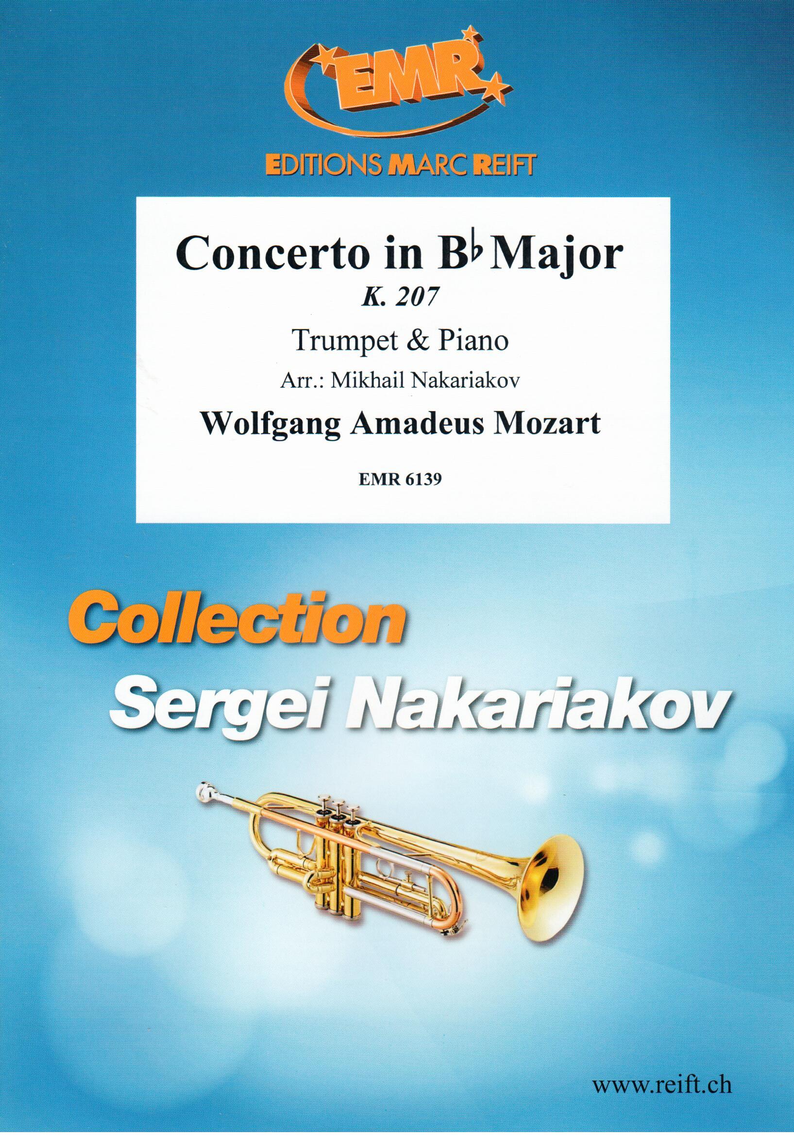 CONCERTO IN BB MAJOR, SOLOS - B♭. Cornet/Trumpet with Piano