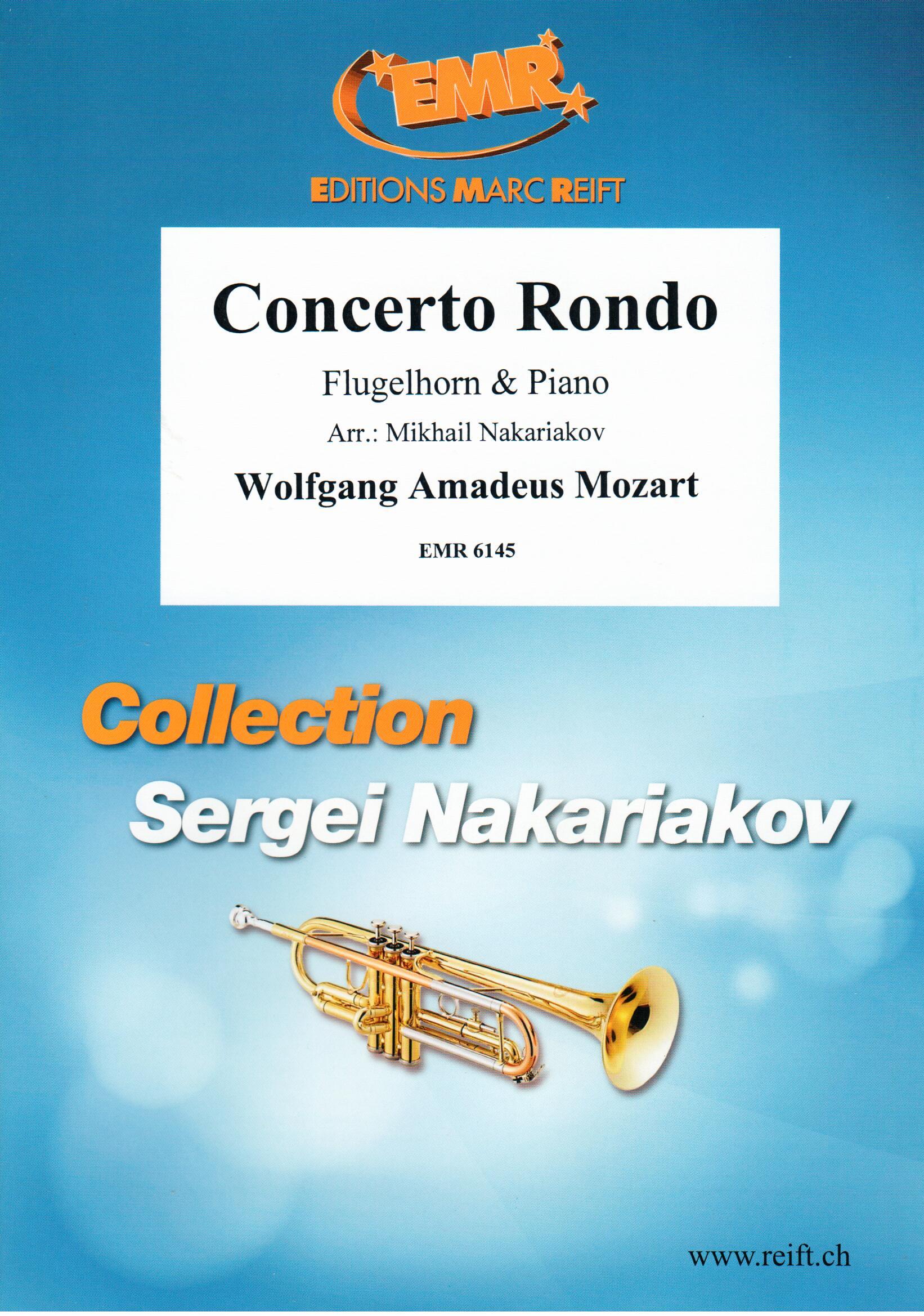 CONCERTO RONDO, SOLOS - B♭. Cornet/Trumpet with Piano