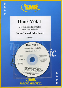 DUOS VOL. 1, SOLOS - B♭. Cornet/Trumpet with Piano