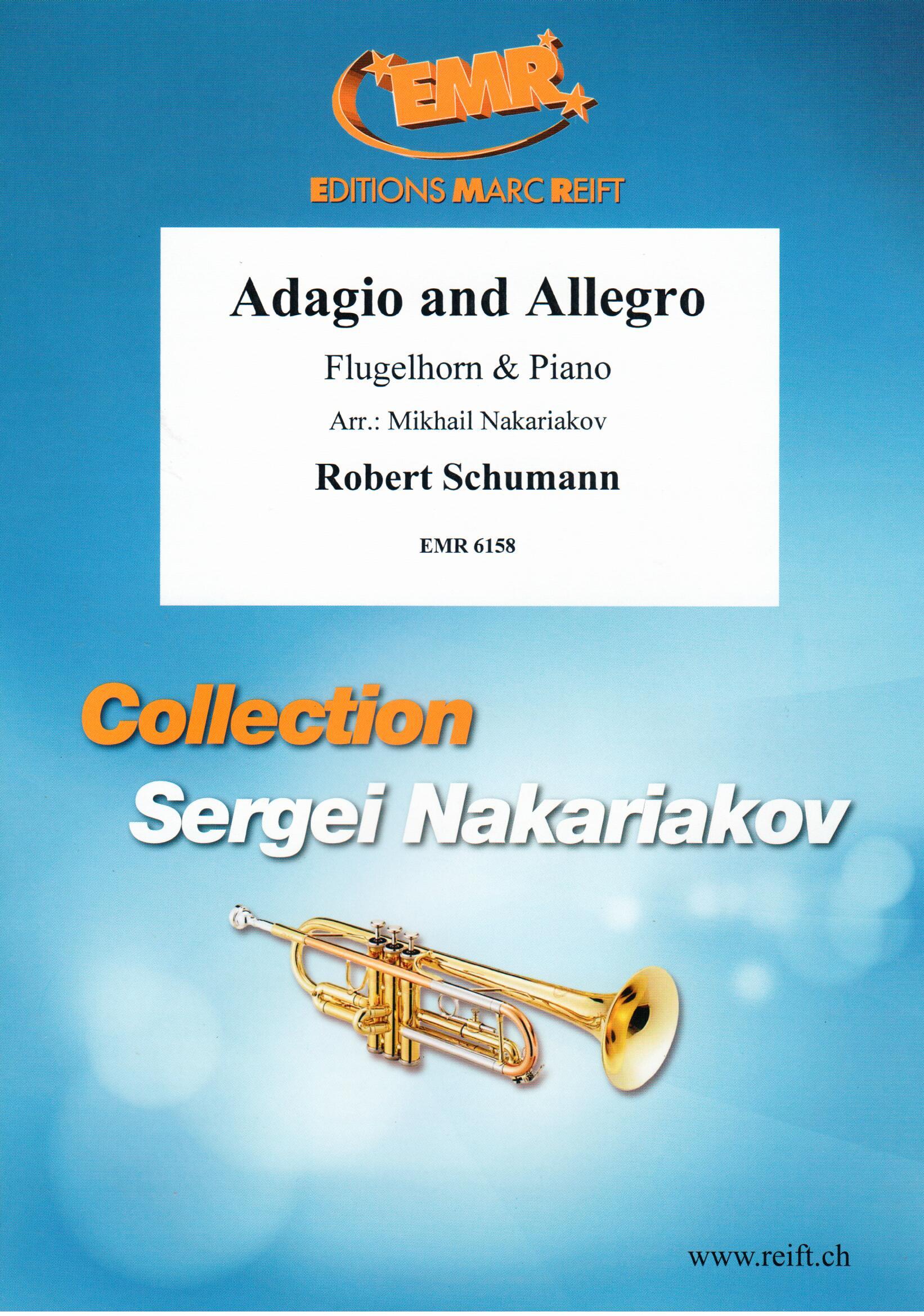 ADAGIO AND ALLEGRO, SOLOS - B♭. Cornet/Trumpet with Piano