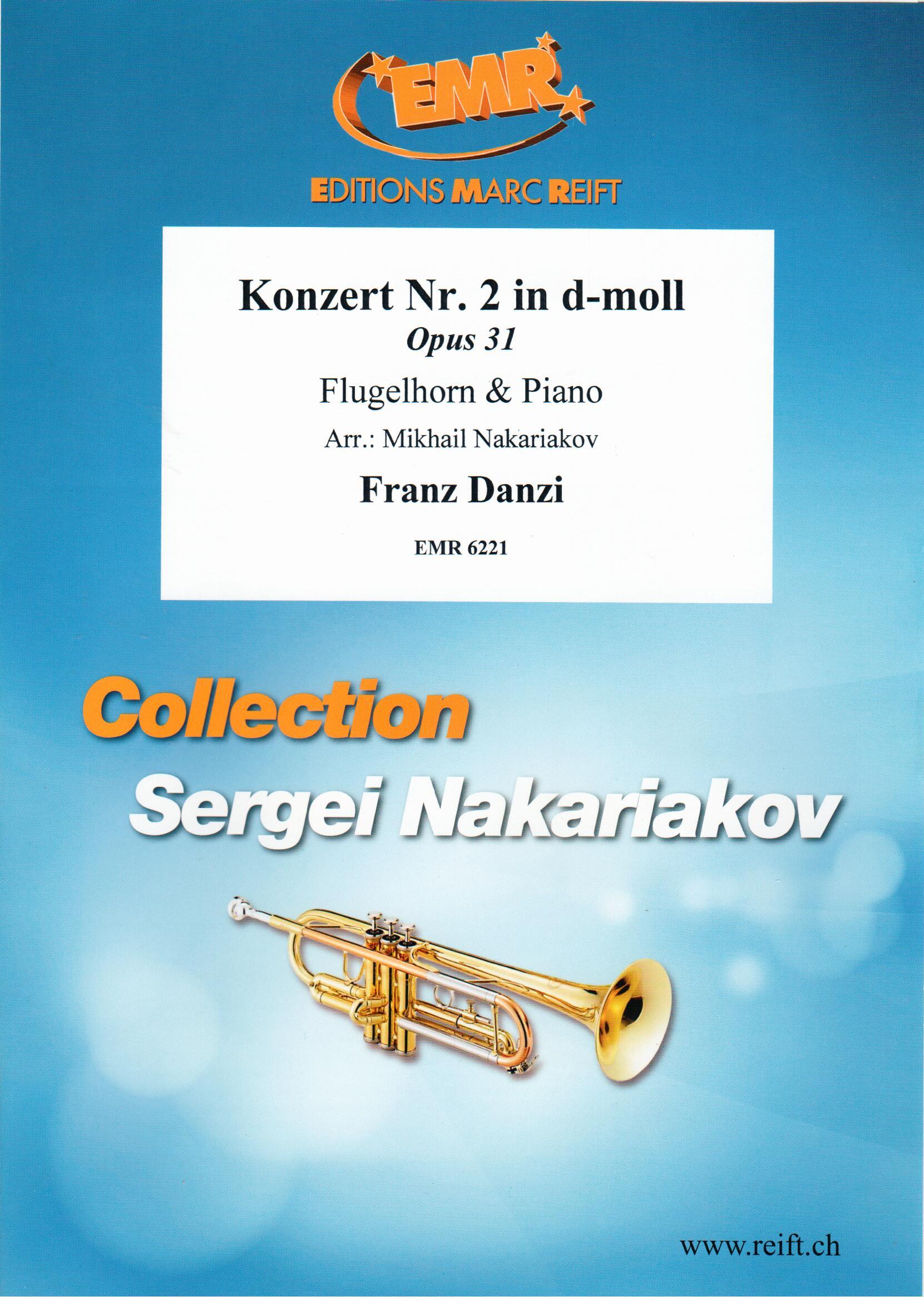 KONZERT NR. 2 IN D-MOLL, SOLOS - B♭. Cornet/Trumpet with Piano