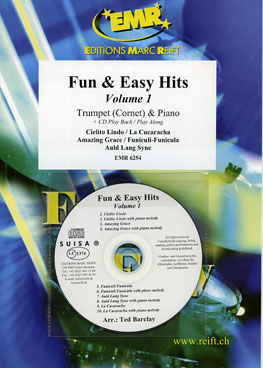 FUN & EASY HITS VOLUME 1, SOLOS - B♭. Cornet/Trumpet with Piano