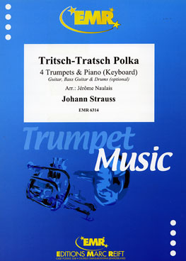 TRITSCH-TRATSCH POLKA, SOLOS - B♭. Cornet/Trumpet with Piano