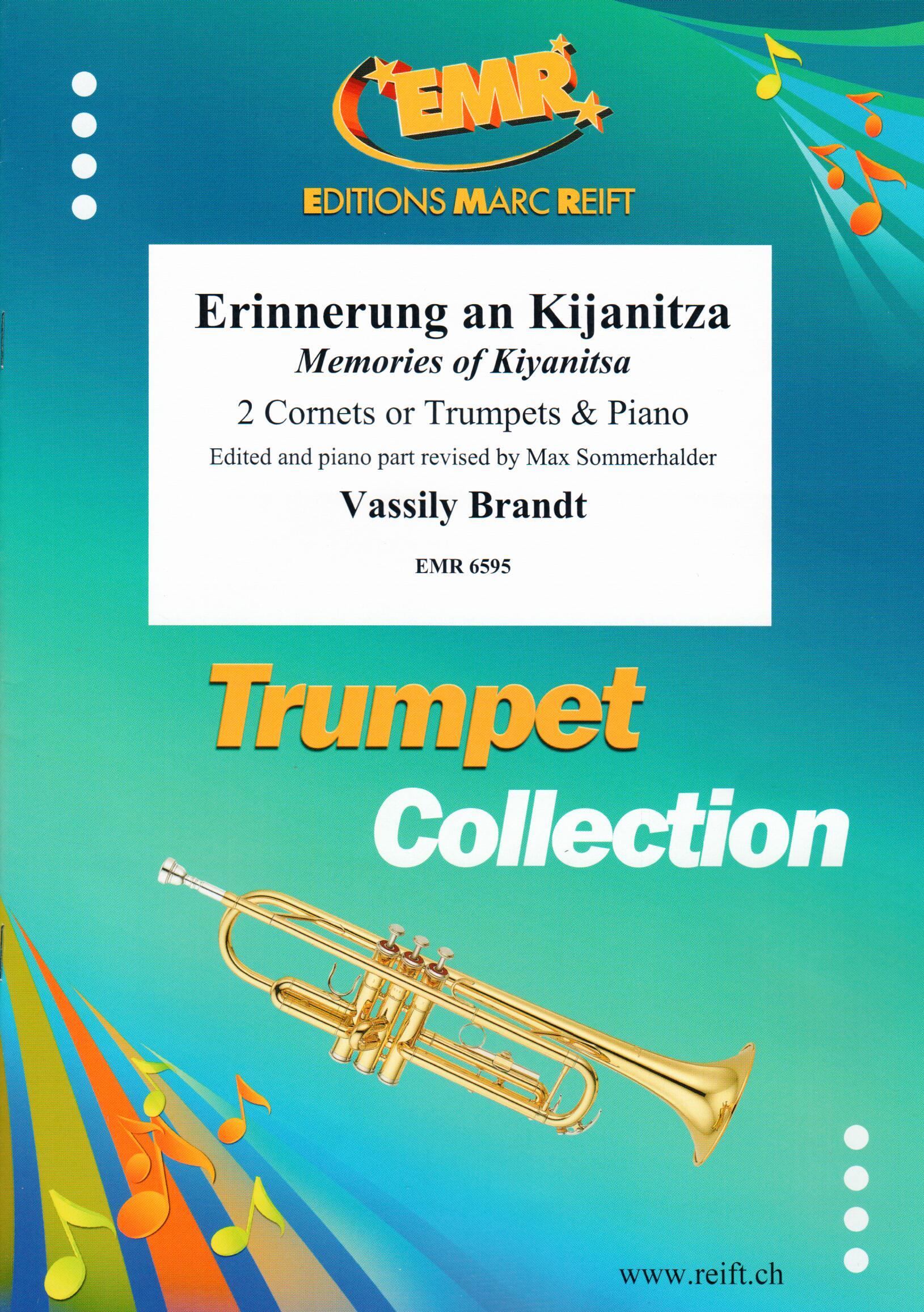 ERINNERUNG AN KIJANITZA, SOLOS - B♭. Cornet/Trumpet with Piano