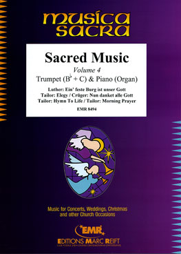 SACRED MUSIC VOLUME 4, SOLOS - B♭. Cornet/Trumpet with Piano