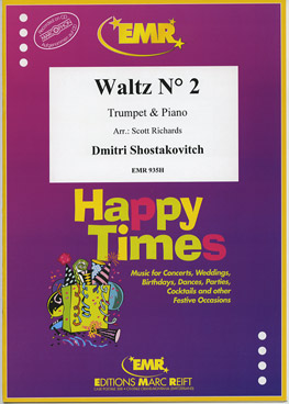 WALTZ N° 2, SOLOS - B♭. Cornet/Trumpet with Piano