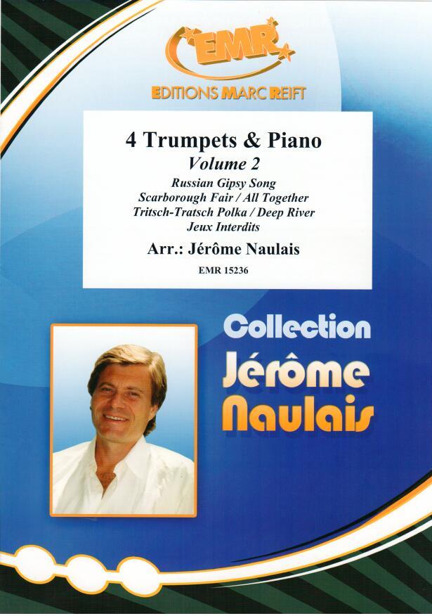 4 TRUMPETS & PIANO VOL. 2, SOLOS - B♭. Cornet/Trumpet with Piano