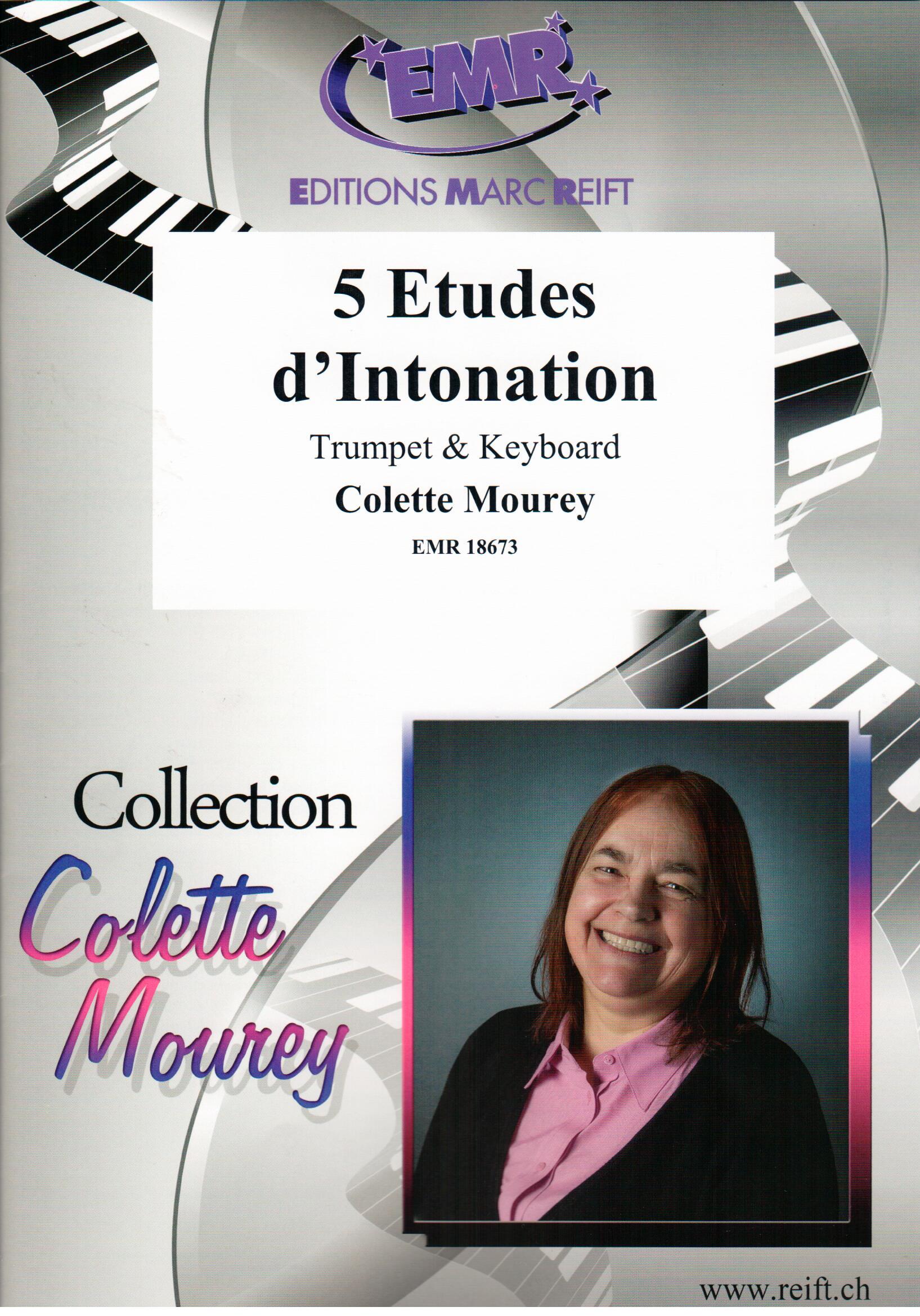 5 ETUDES D'INTONATION, SOLOS - B♭. Cornet/Trumpet with Piano